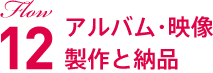 Flow12 アルバム・映像製作と納品