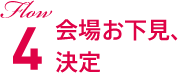 Flow4 会場お下見、決定